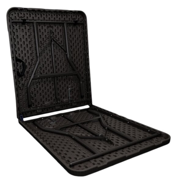 TENTino Skladací stôl IMITÁCIA DREVA 152x70 cm POLENÝ