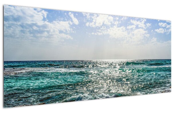 Obraz morskej hladiny (120x50 cm)