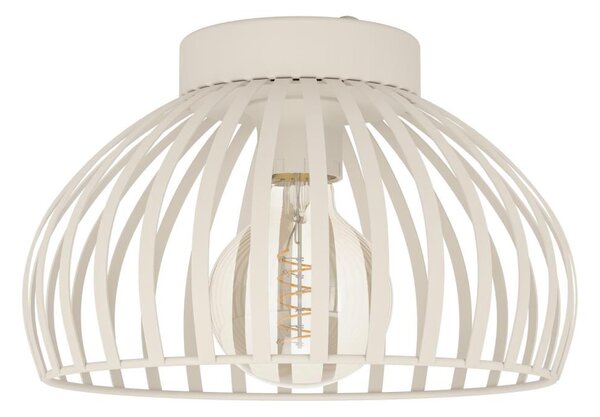 Eglo 901746 - Stropné svietidlo MOGANO 1xE27/40W/230V pr. 28 cm krémová