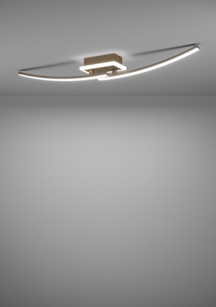 Eglo 901219 - LED Stropné svietidlo LUNGOLAGO LED/12W/230V 4000K medená