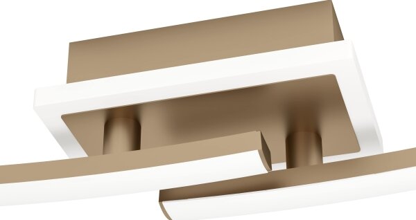 Eglo 901219 - LED Stropné svietidlo LUNGOLAGO LED/12W/230V 4000K medená