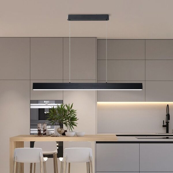Brilagi - LED Luster na lanku SLEEKLINE LED/40W/230V 3000/4500/6000K čierna