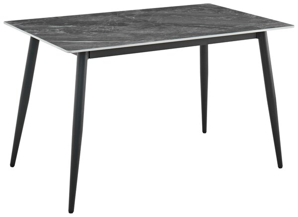 JEDÁLENSKÝ STÔL, sivá, 120/75/75 cm Ti'me - Obývacie zostavy