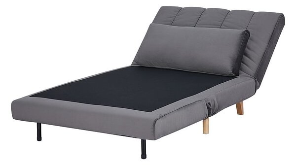 Rozkladacie kreslo Lesana - sivá