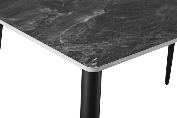 JEDÁLENSKÝ STÔL, sivá, 120/75/75 cm Ti'me - Obývacie zostavy