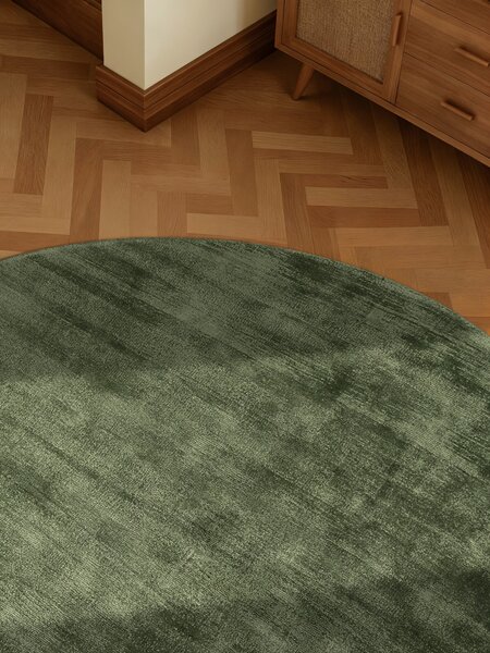 Vikosa Kusový koberec Noemi 106296 Green kruh, 120x120 (priemer) kruh, zelená, detská izba