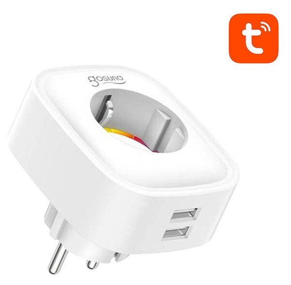 Gosund SP112 – inteligentná WiFi zásuvka 16 A + 2× USB
