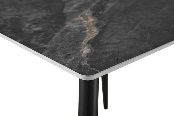 JEDÁLENSKÝ STÔL, sivá, 75/75/75 cm Ti'me - Obývacie zostavy