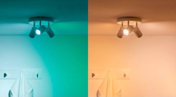SADA 3x LED RGBW Stmievateľná žiarovka PAR16 GU10/4,7W/230V 2200-6500K Wi-Fi - WiZ