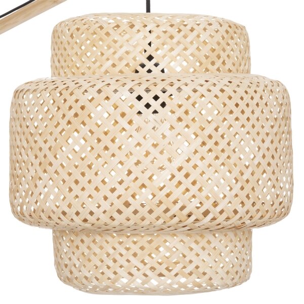 Atmosphera - Stojacia lampa LIBY 1xE27/40W/230V bambus