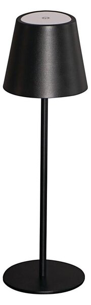 Kanlux 36321 - LED Stmievateľná stolná lampa INITA LED/1,2W/1800 mAh IP54 čierna