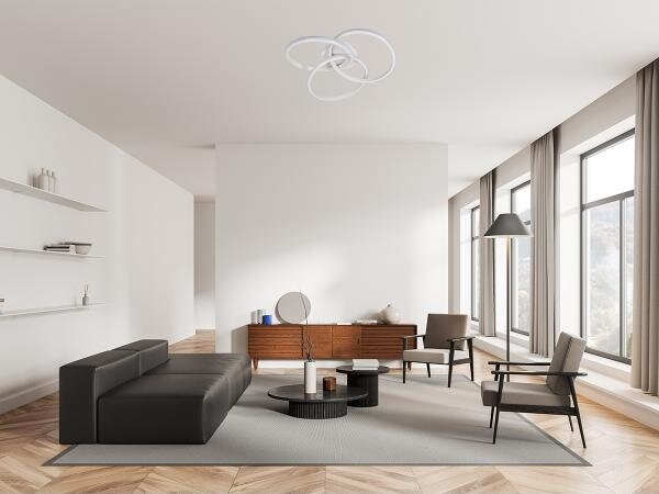 LED Stmievateľné stropné svietidlo LED/70W/230V 3000-6500K biela + diaľkové ovládanie
