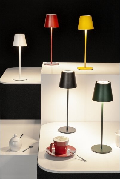 Kanlux 36320 - LED Stmievateľná stolná lampa INITA LED/1,2W/1800 mAh IP54 zelená