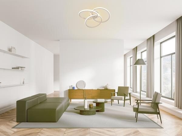 LED Stmievateľné stropné svietidlo LED/70W/230V 3000-6500K biela + diaľkové ovládanie