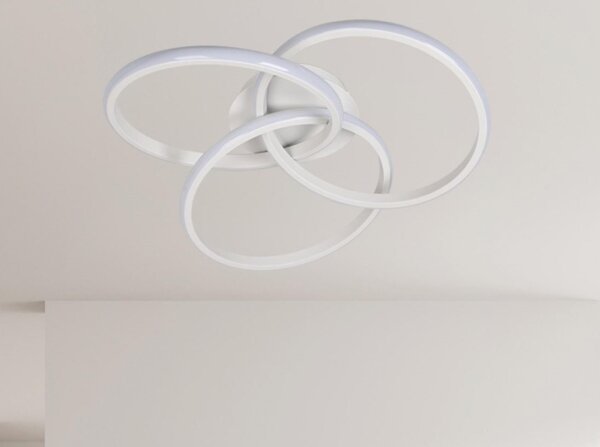 LED Stmievateľné stropné svietidlo LED/70W/230V 3000-6500K biela + diaľkové ovládanie
