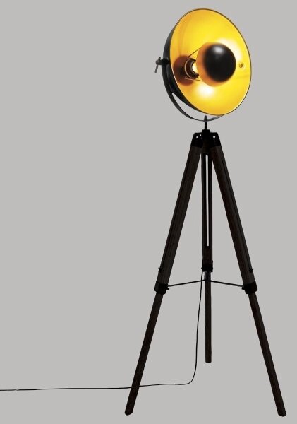 Atmosphera - Stojacia lampa LAHTI 1xE27/25W/230V paulovnia