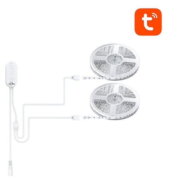 Inteligentný WiFi RGB LED svetelný pás NiteBird SL3 (2x5 m), Tuya