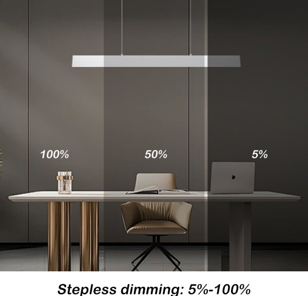 Brilagi - LED Stmiev. luster na lanku SLIMLINE LED/40W/230V 3000-6000K biela + DO