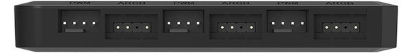 Ovládací modul ventilátora pre počítač Darkflash RC2 RGB PWM + diaľkový ovládač (čierny)