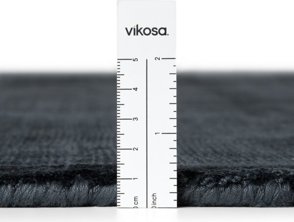Vikosa, Kusový koberec Vikosa Jane 106299 Black, 120x180, čierna, detská izba