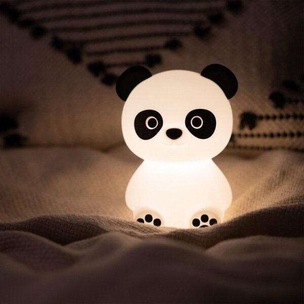 MegaLight - LED RGB Stmievateľná detská dotyková lampa PADDY PANDA LED/5V