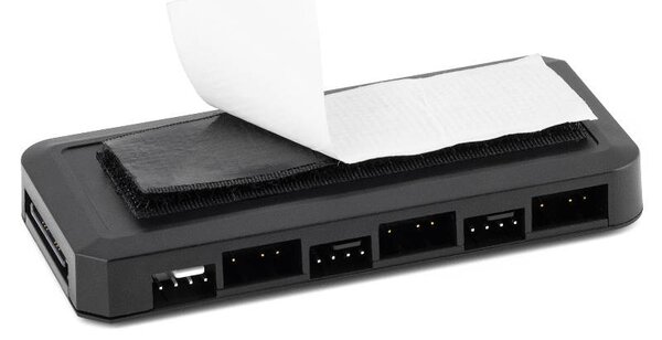 Ovládací modul ventilátora pre počítač Darkflash RC2 RGB PWM + diaľkový ovládač (čierny)