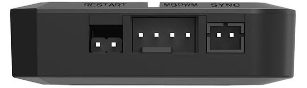 Ovládací modul ventilátora pre počítač Darkflash RC2 RGB PWM + diaľkový ovládač (čierny)