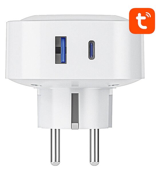 Gosund SP6 16 A USB-C 20 W Tuya – inteligentná zásuvka s podporou WiFi/Bluetooth