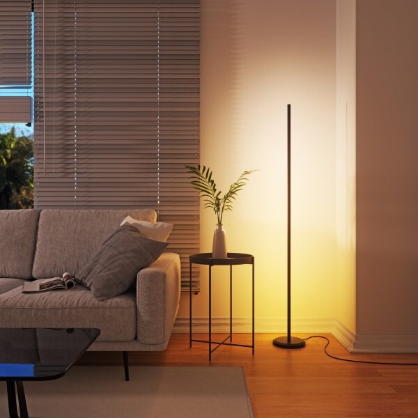 Nanoleaf N7204K02-1FL- LED RGBW stmievateľná stojacia lampa LED/22W/230V 2200-6500K Wi-Fi