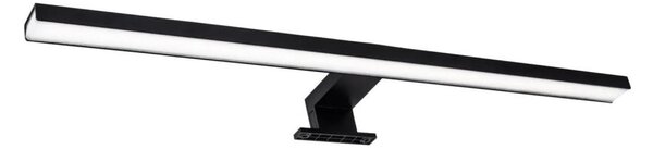 LED Kúpeľňové osvetlenie zrkadla SAMOS LED/12W/230V 4000K 60 cm IP44 čierna