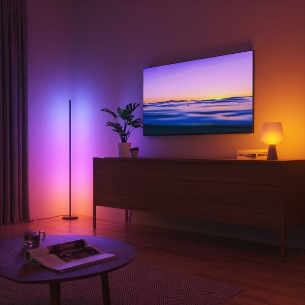 Nanoleaf N7204K02-1FL- LED RGBW stmievateľná stojacia lampa LED/22W/230V 2200-6500K Wi-Fi