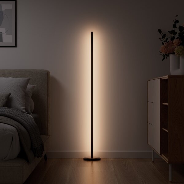 Nanoleaf N7204K02-1FL- LED RGBW stmievateľná stojacia lampa LED/22W/230V 2200-6500K Wi-Fi