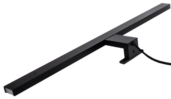 LED Kúpeľňové osvetlenie zrkadla SAMOS LED/15W/230V 4000K 90 cm IP44 čierna