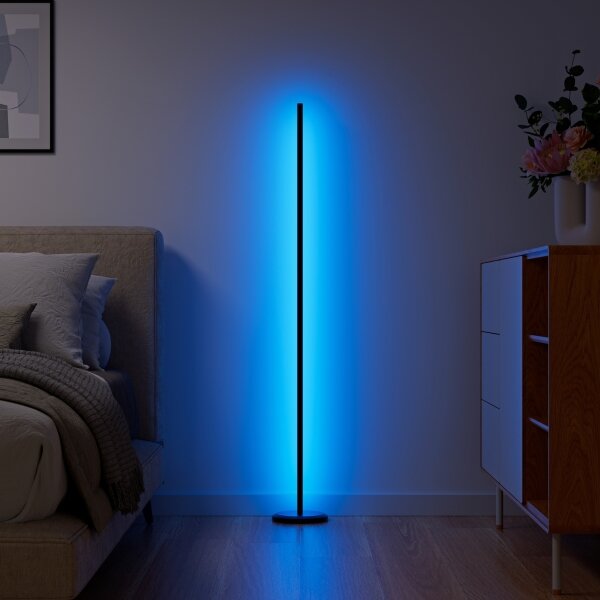 Nanoleaf N7204K02-1FL- LED RGBW stmievateľná stojacia lampa LED/22W/230V 2200-6500K Wi-Fi