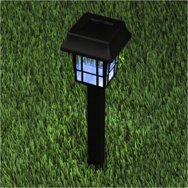 SADA 12x LED Solárna lampa LED/0,06W/1,2V 1xAA 6500K IP44 100 mAh