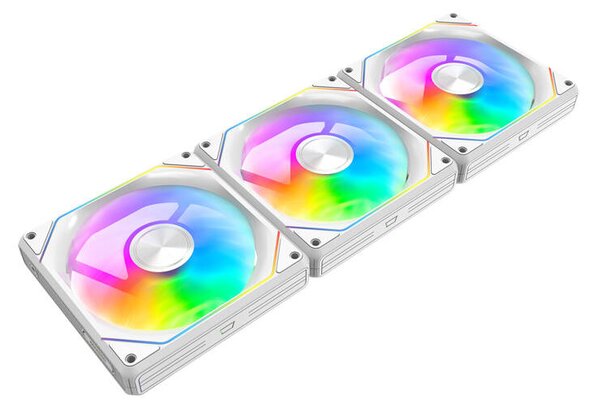 Počítačové ventilátory Darkflash Gauss G24 3 v 1 (biele)