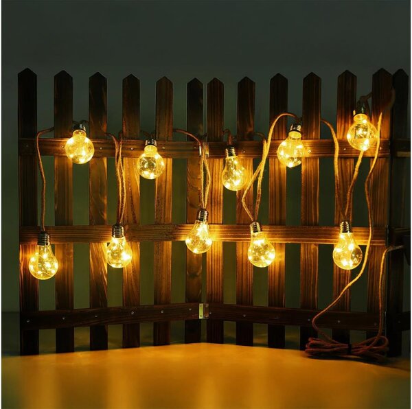 Globo 33694-10 - LED Solárna dekoračná reťaz 50xLED/0,06W/3,2V IP44
