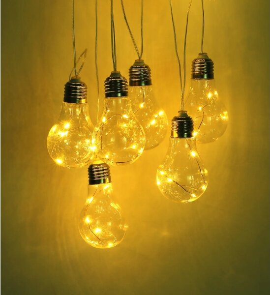 Globo 33708-10 - LED Solárna reťaz 10xLED/0,06W/3,2V IP44