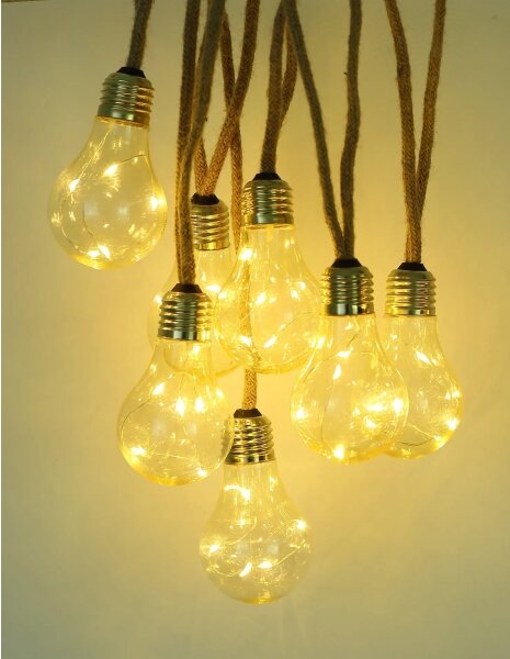Globo 33694-10 - LED Solárna dekoračná reťaz 50xLED/0,06W/3,2V IP44