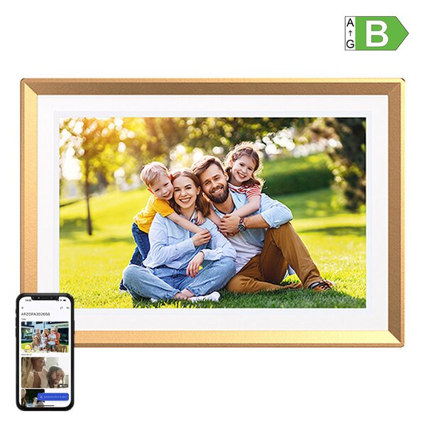 Digitálny fotorámik Arzopa D10 (zlatý) 10,1"