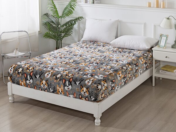 XPOSE® Mikroplyšová plachta DOGS Exclusive 90x200 cm