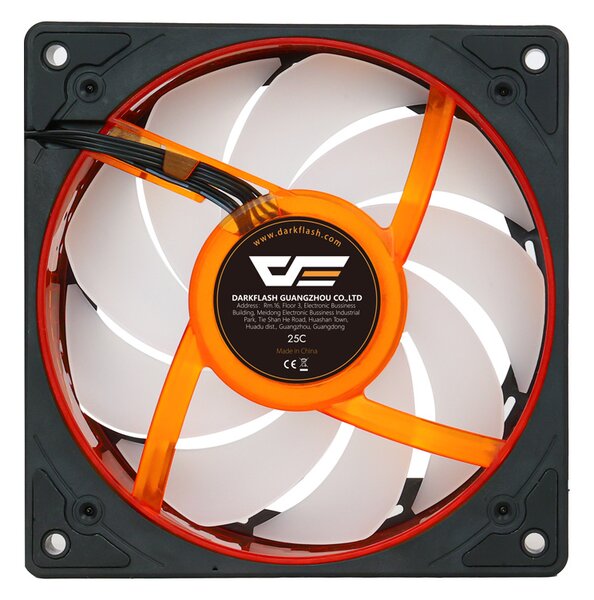 Chladiaci ventilátor Darkflash DE8 (čierny)