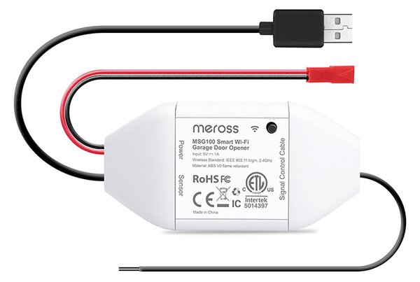 Inteligentný spínač garážových brán Meross MSG100HK (HomeKit)