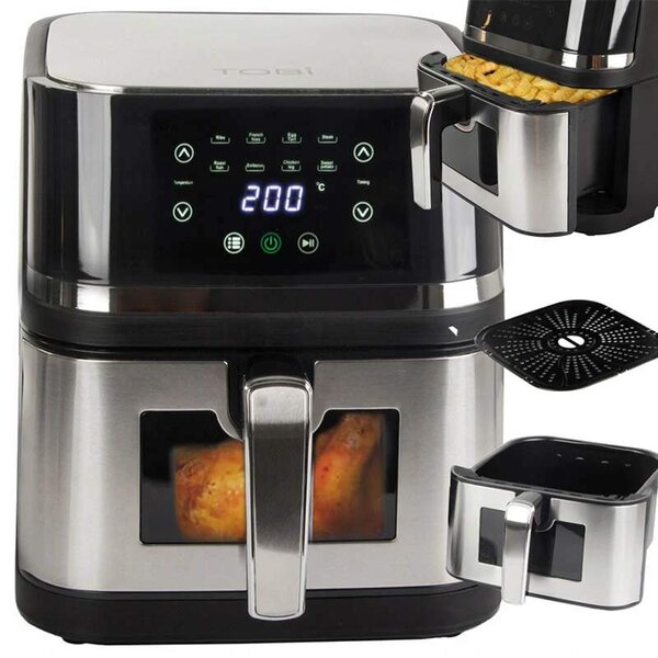 Fritéza bez tuku 2400W 10l