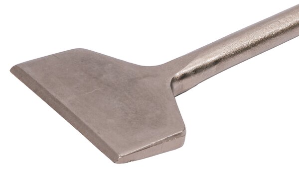 XTLINE Plochý zakrivený sekáč SDS PLUS | 14 × 250 × 75 mm