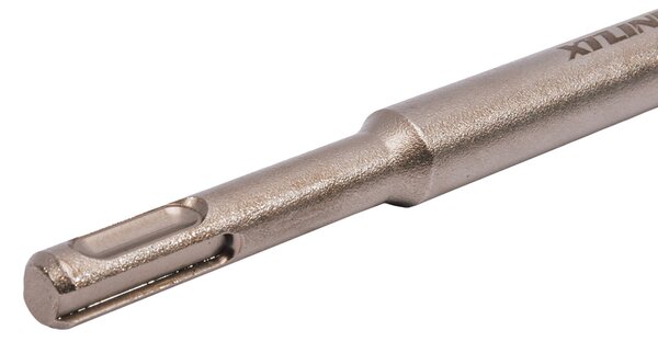 XTLINE Plochý zakrivený sekáč SDS PLUS | 14 × 250 × 75 mm