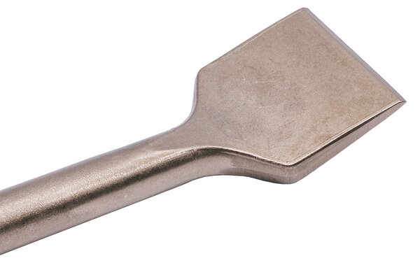 XTLINE Plochý zakrivený sekáč SDS PLUS | 14 × 250 × 40 mm