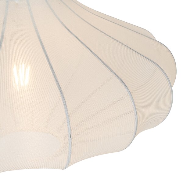 Inteligentné závesné svietidlo biele 50 cm vrátane Wifi ST64 - Plu