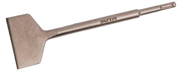 XTLINE Plochý zakrivený sekáč SDS PLUS | 14 × 250 × 75 mm