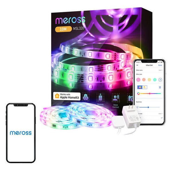 MSL320 Inteligentný svetelný pásik Meross Wi-Fi (HomeKit)